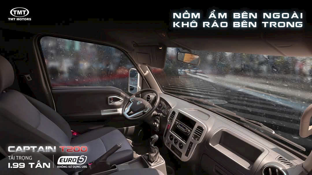 Xe Tải Thùng 2 Tấn TMT Captain T200 – Lựa Chọn Vàng Cho Kinh Doanh Hiệu Quả